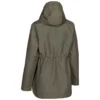 Women's Waterproof Jacket Longer Length Gingham Lining Finch - Image 2