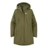 Women's Waterproof Rain Jacket – Earthy Olive - Image 3