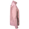 Ladies Lightweight Waterproof Golf Jacket – Dusky Pink & Black - Image 3