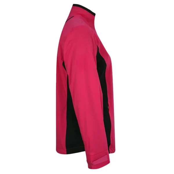Ladies Storm Lite Waterproof Golf Jacket – Vibrant Fuchsia Pink - Image 3