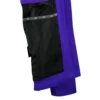 Ladies Lightweight Waterproof Jacket – Purple & White - Image 5
