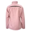 Ladies Lightweight Waterproof Golf Jacket – Dusky Pink & Black - Image 2